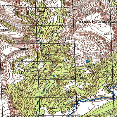 Avenza Systems Inc. Soviet Genshtab map - p59-099/100--(1971) - Russia digital map