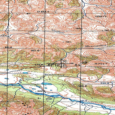 Avenza Systems Inc. Soviet Genshtab map - p59-103/104--(1973) - Russia digital map