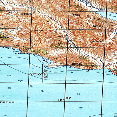 Avenza Systems Inc. Soviet Genshtab map - p59-105/106--(1974) - Russia digital map
