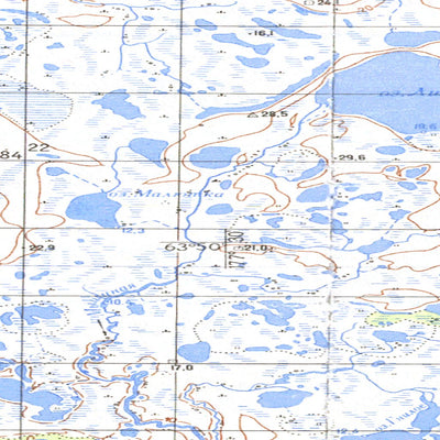 Avenza Systems Inc. Soviet Genshtab map - p60-007/008 - Russia digital map