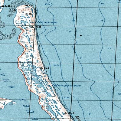 Avenza Systems Inc. Soviet Genshtab map - p60-021/022 - Russia digital map