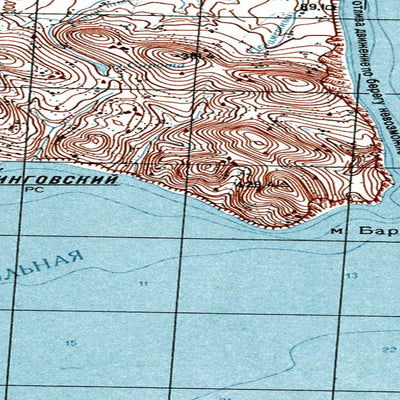 Avenza Systems Inc. Soviet Genshtab map - p60-035/036 - Russia digital map