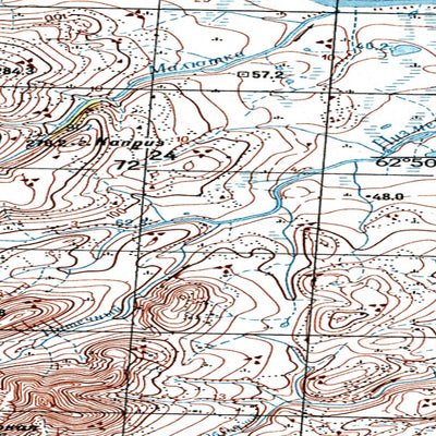 Avenza Systems Inc. Soviet Genshtab map - p60-047/048 - Russia digital map