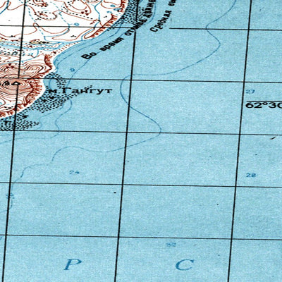 Avenza Systems Inc. Soviet Genshtab map - p60-059/060 - Russia digital map