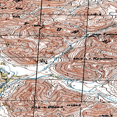 Avenza Systems Inc. Soviet Genshtab map - p60-059/060 - Russia digital map