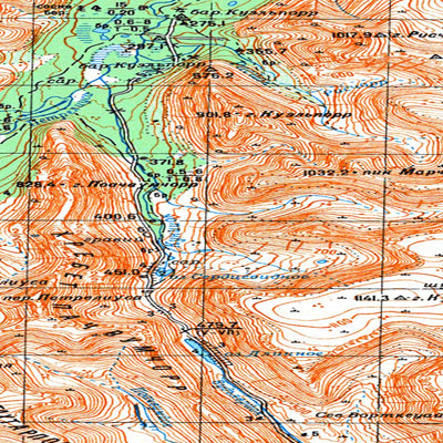 Avenza Systems Inc. Soviet Genshtab map - q36-007/008 - Russia digital map
