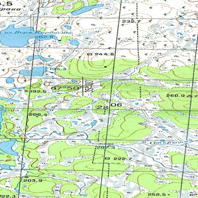 Avenza Systems Inc. Soviet Genshtab map - q36-011/012--(1978) - Russia digital map