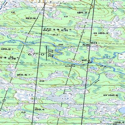Avenza Systems Inc. Soviet Genshtab map - q36-035/036 - Russia digital map