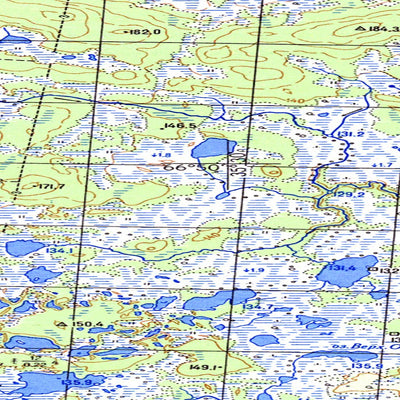 Avenza Systems Inc. Soviet Genshtab map - q36-047/048 - Russia digital map