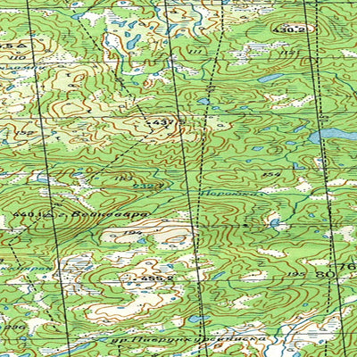 Avenza Systems Inc. Soviet Genshtab map - q36-049/050--(1981) - Russia digital map