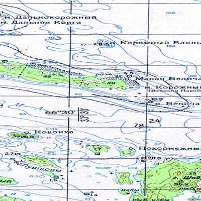 Avenza Systems Inc. Soviet Genshtab map - q36-055/056--(1979) - Russia digital map