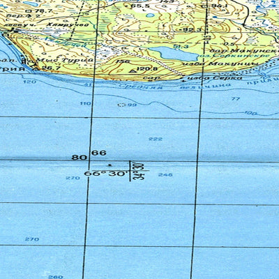Avenza Systems Inc. Soviet Genshtab map - q36-057/058--(1965) - Russia digital map