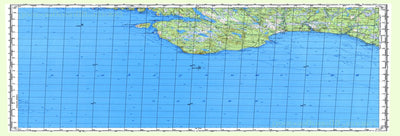 Avenza Systems Inc. Soviet Genshtab map - q36-057/058--(1988) - Russia digital map