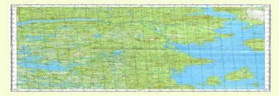 Avenza Systems Inc. Soviet Genshtab map - q36-061/062 - Russia digital map
