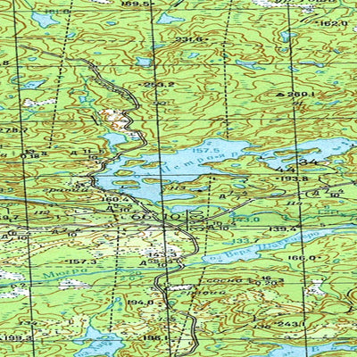 Avenza Systems Inc. Soviet Genshtab map - q36-063/064 - Russia digital map