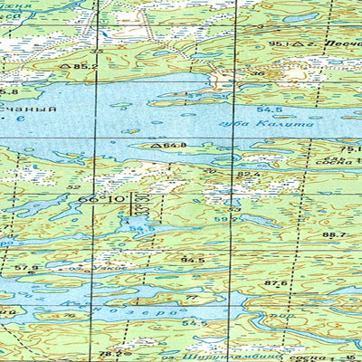 Avenza Systems Inc. Soviet Genshtab map - q36-067/068 - Russia digital map