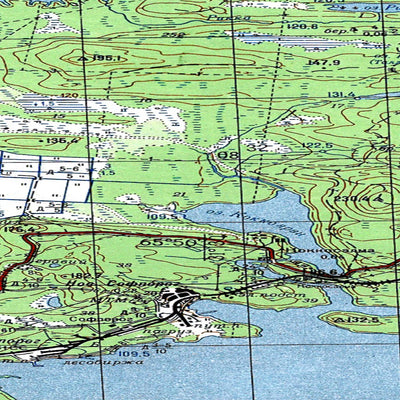 Avenza Systems Inc. Soviet Genshtab map - q36-075/076--(1977) - Russia digital map