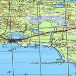 Avenza Systems Inc. Soviet Genshtab map - q36-099/100--(1988) - Russia digital map