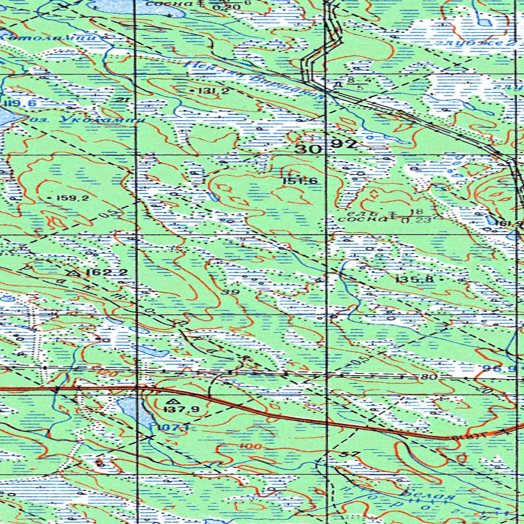 Soviet Genshtab Map - q36-101/102 - Russia by Avenza Systems Inc ...