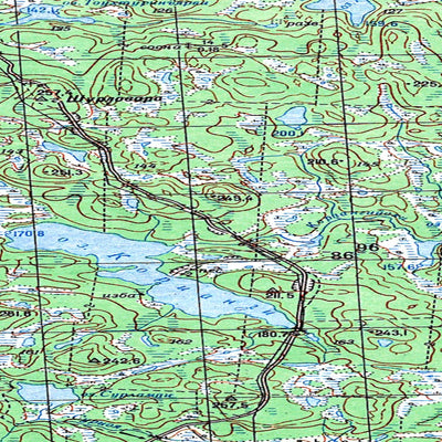 Avenza Systems Inc. Soviet Genshtab map - q36-109/110--(1979) - Russia digital map