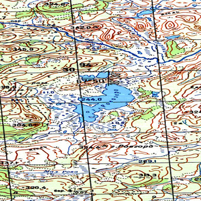 Avenza Systems Inc. Soviet Genshtab map - q37-001/002 - Russia digital map