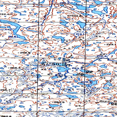Avenza Systems Inc. Soviet Genshtab map - q37-007/008 - Russia digital map