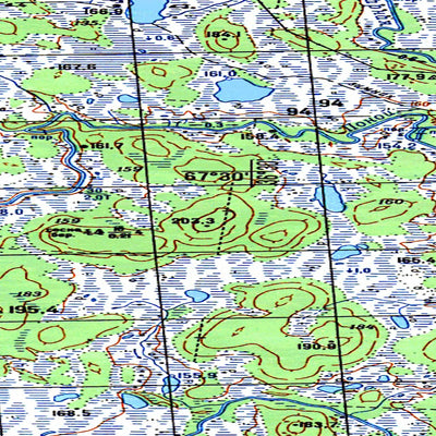 Avenza Systems Inc. Soviet Genshtab map - q37-013/014 - Russia digital map