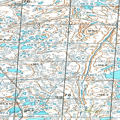 Avenza Systems Inc. Soviet Genshtab map - q37-021/022--(1981) - Russia digital map