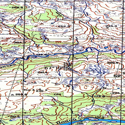 Avenza Systems Inc. Soviet Genshtab map - q37-031/032 - Russia digital map