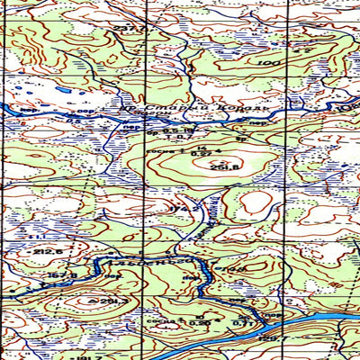 Avenza Systems Inc. Soviet Genshtab map - q37-031/032 - Russia digital map