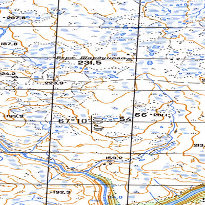 Avenza Systems Inc. Soviet Genshtab map - q37-033/034 - Russia digital map