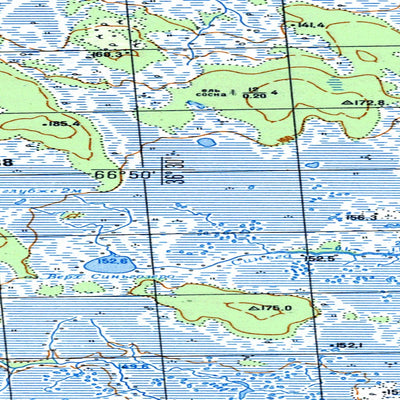 Avenza Systems Inc. Soviet Genshtab map - q37-037/038 - Russia digital map