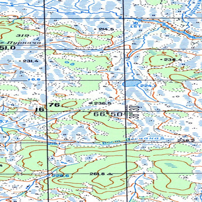 Avenza Systems Inc. Soviet Genshtab map - q37-041/042 - Russia digital map