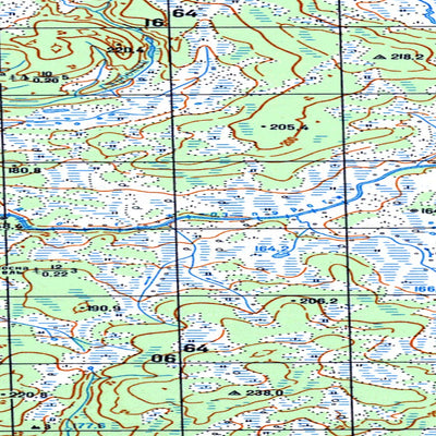 Avenza Systems Inc. Soviet Genshtab map - q37-041/042 - Russia digital map