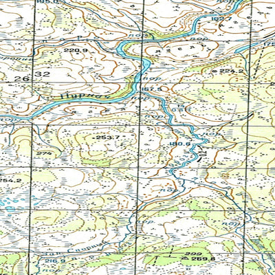 Avenza Systems Inc. Soviet Genshtab map - q37-043/044 - Russia digital map