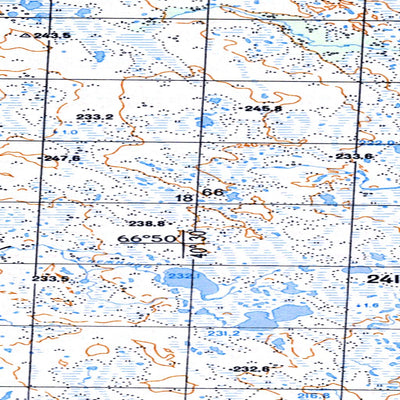 Avenza Systems Inc. Soviet Genshtab map - q37-045/046 - Russia digital map