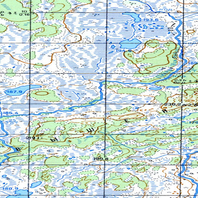 Avenza Systems Inc. Soviet Genshtab map - q37-055/056 - Russia digital map