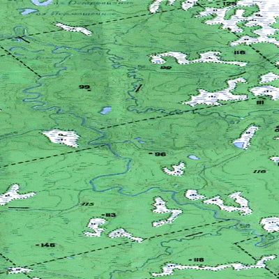 Avenza Systems Inc. Soviet Genshtab map - q37-093/094 - Russia digital map