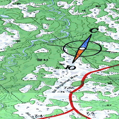 Avenza Systems Inc. Soviet Genshtab map - q37-105/106 - Russia digital map
