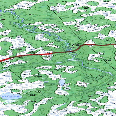 Avenza Systems Inc. Soviet Genshtab map - q37-105/106 - Russia digital map