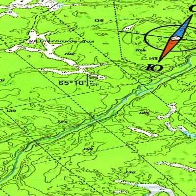Avenza Systems Inc. Soviet Genshtab map - q37-107/108 - Russia digital map