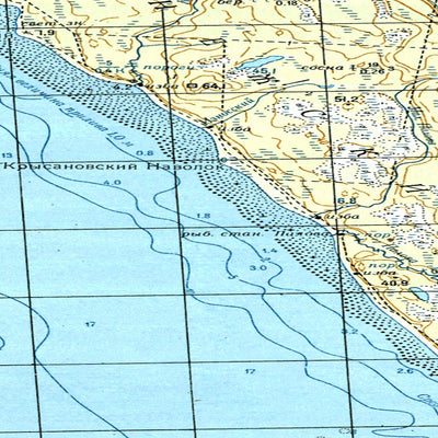 Avenza Systems Inc. Soviet Genshtab map - q37-121/122 - Russia digital map