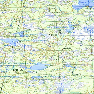 Avenza Systems Inc. Soviet Genshtab map - q37-123/124 - Russia digital map