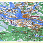 Avenza Systems Inc. Soviet Genshtab map - q37-129/130 - Russia digital map