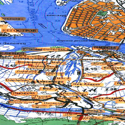 Avenza Systems Inc. Soviet Genshtab map - q37-129/130 - Russia digital map