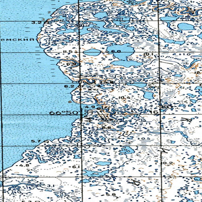Avenza Systems Inc. Soviet Genshtab map - q38-041/042--(1979) - Russia digital map