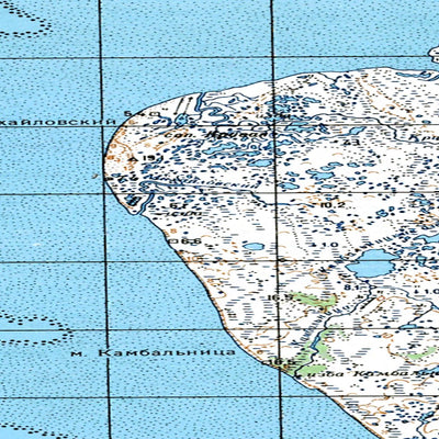 Avenza Systems Inc. Soviet Genshtab map - q38-041/042--(1979) - Russia digital map