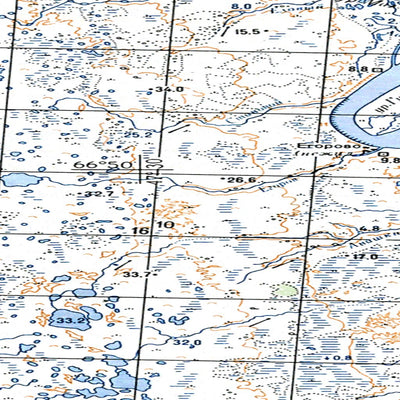 Avenza Systems Inc. Soviet Genshtab map - q38-047/048--(1979) - Russia digital map