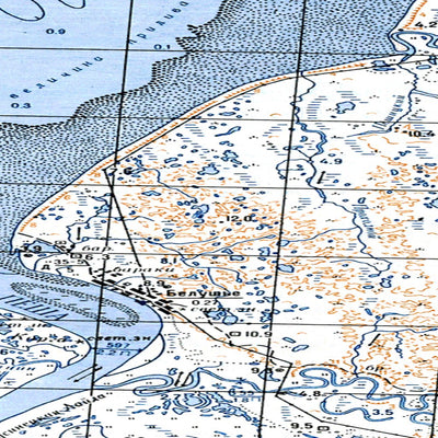 Avenza Systems Inc. Soviet Genshtab map - q38-047/048--(1979) - Russia digital map