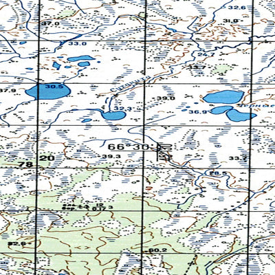 Avenza Systems Inc. Soviet Genshtab map - q38-055/056--(1984) - Russia digital map